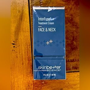 Skin Better Science InterFuseTreatment Cream Face & Neck 1.0 fl oz NWT NIB